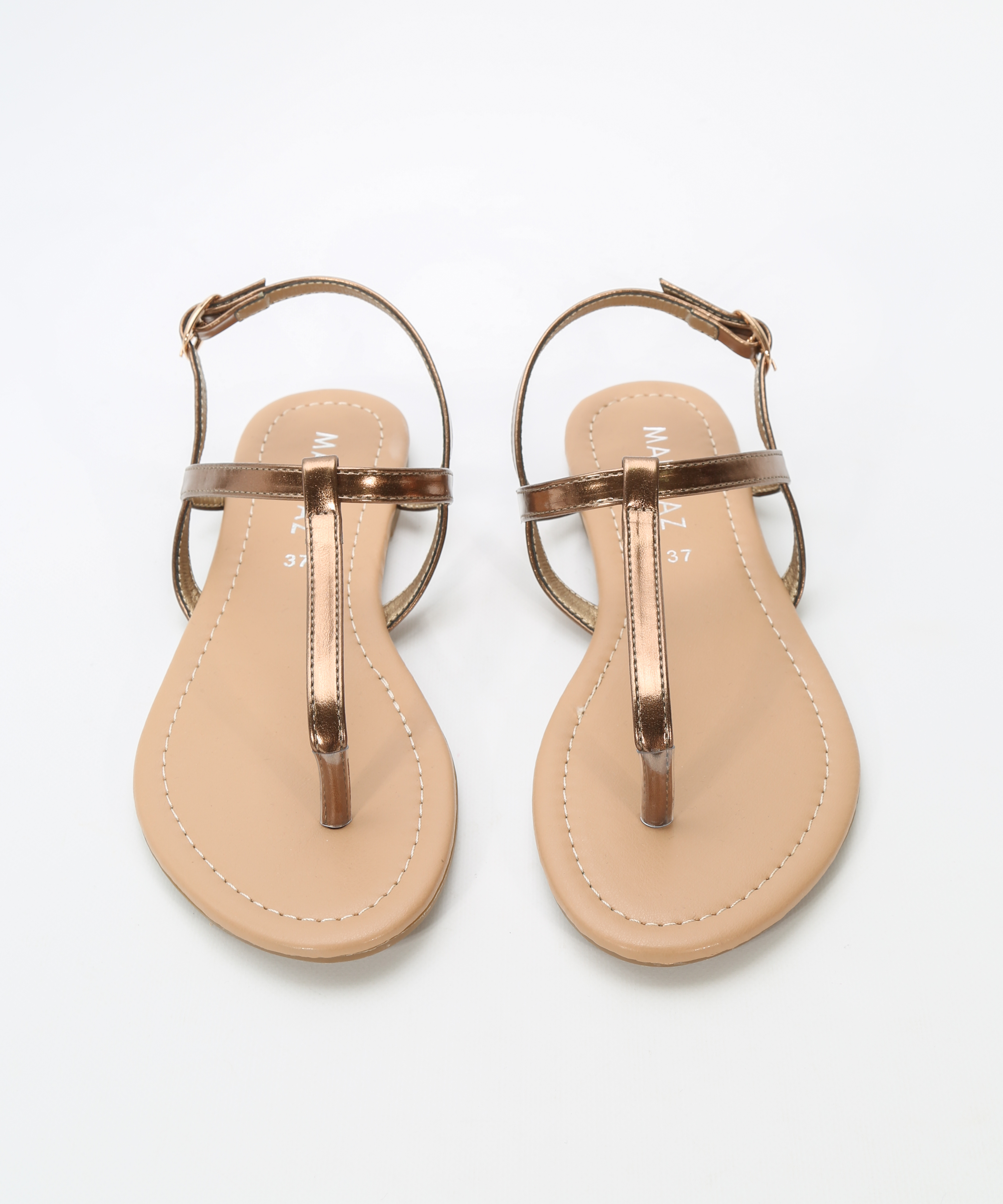 Sandalias planas dedo image number null